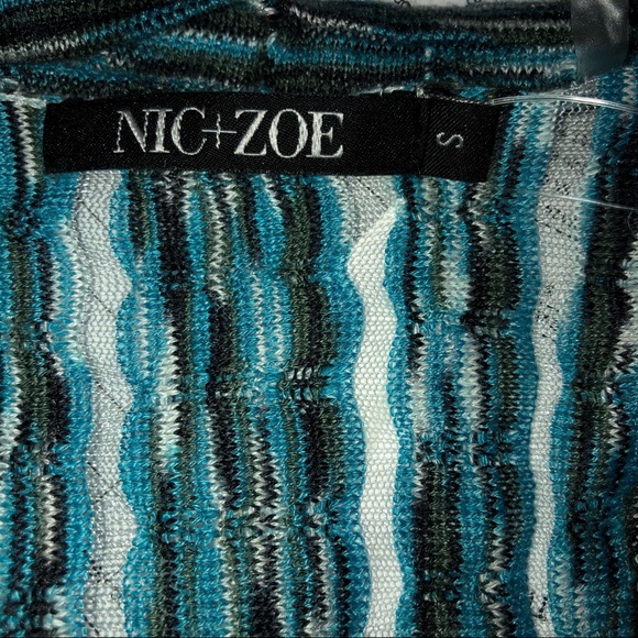 NWOT! Nic + Zoe open front cardigan Size S smoke free home - Picture 2 of 4
